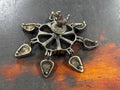 Antique Brass/Bronze Kum Kum box - Industry Vintage