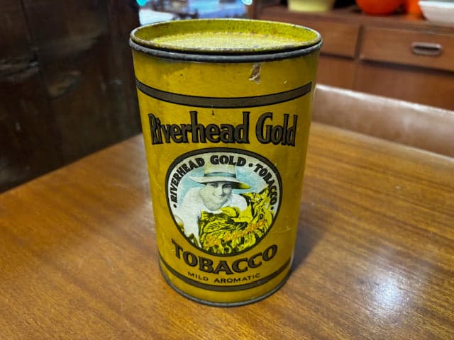 Antique Collectible Tins - Industry VintageYellow