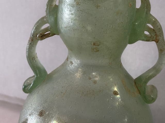 Antique Roman Glass Vase - Industry Vintage