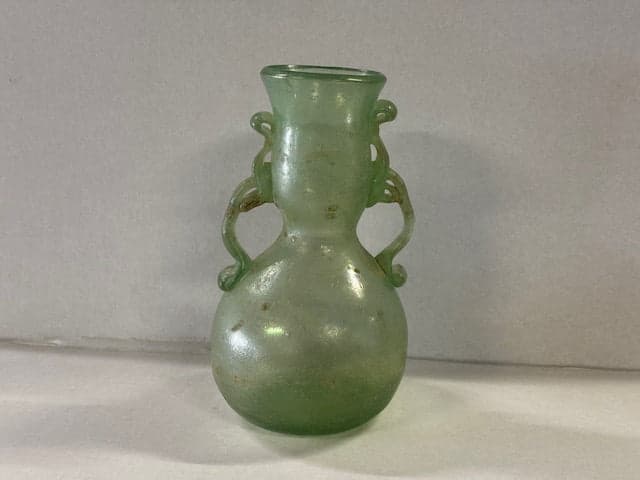 Antique Roman Glass Vase - Industry Vintage