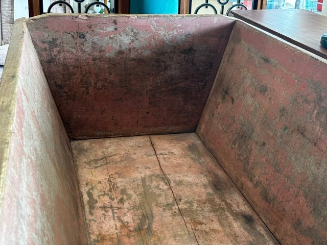 Authentic Stock Water Trough from Dead Saw Cut Heart Kauri - Industry Vintage