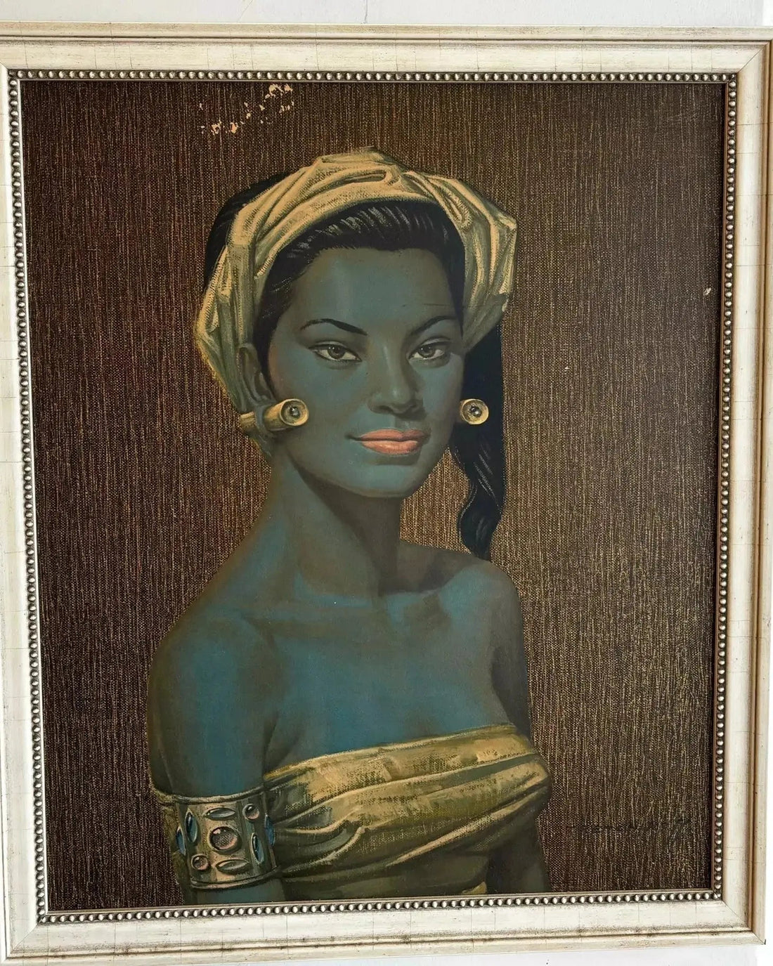 "Balinese Girl" Vintage Art Print Tretchikoff - Industry Vintage