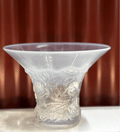 Barolac Czech Glass Roses Vase - Industry Vintage