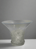 Barolac Czech Glass Roses Vase - Industry Vintage