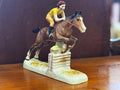 Beswick Horses, Girl on Jumping Horse - Industry Vintage