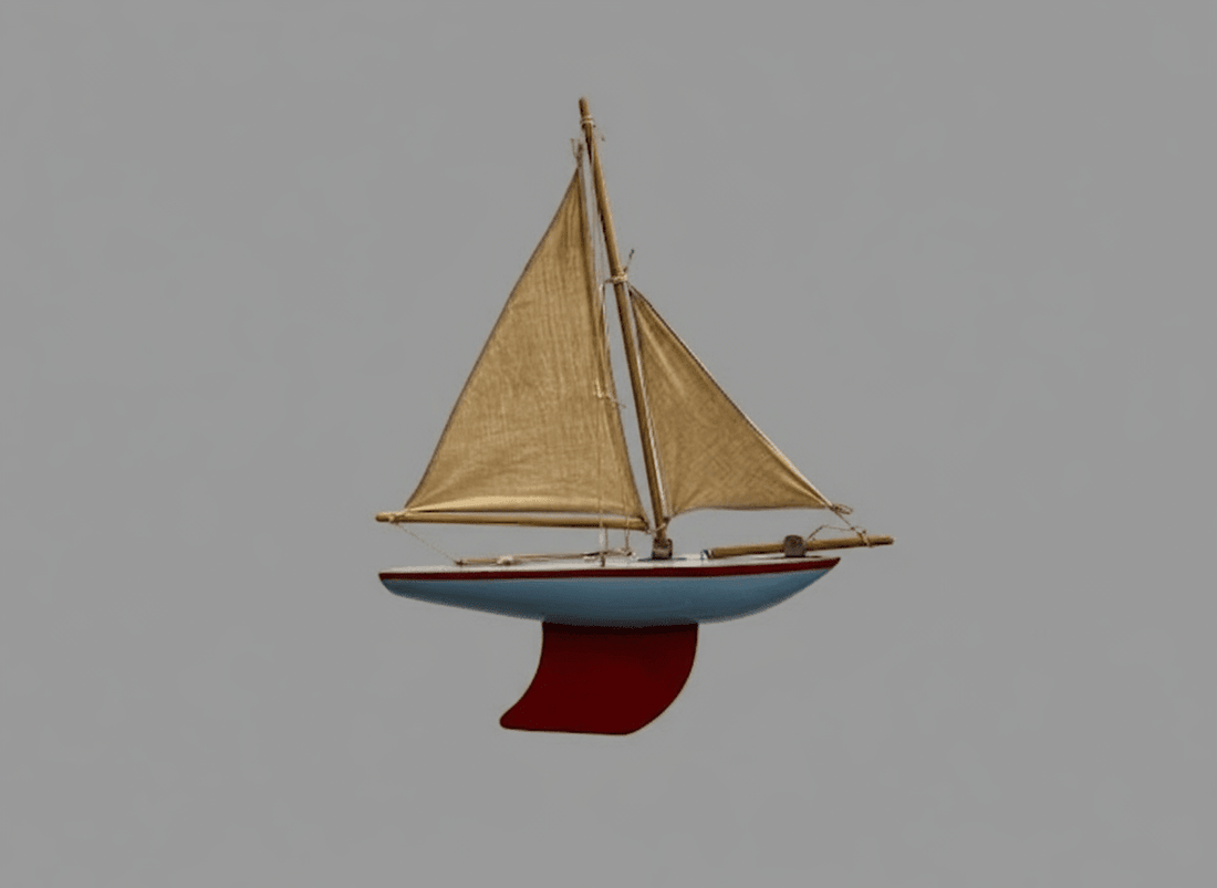 Birkenhead Star-Yacht Pond Yacht - Industry Vintage