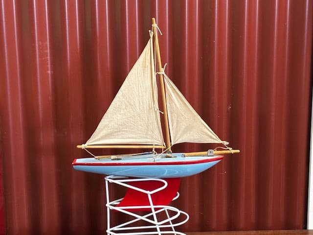 Birkenhead Star-Yacht Pond Yacht - Industry Vintage