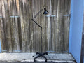 Black Superlux Anglepoise Floor Lamp with Original Base - Industry Vintage
