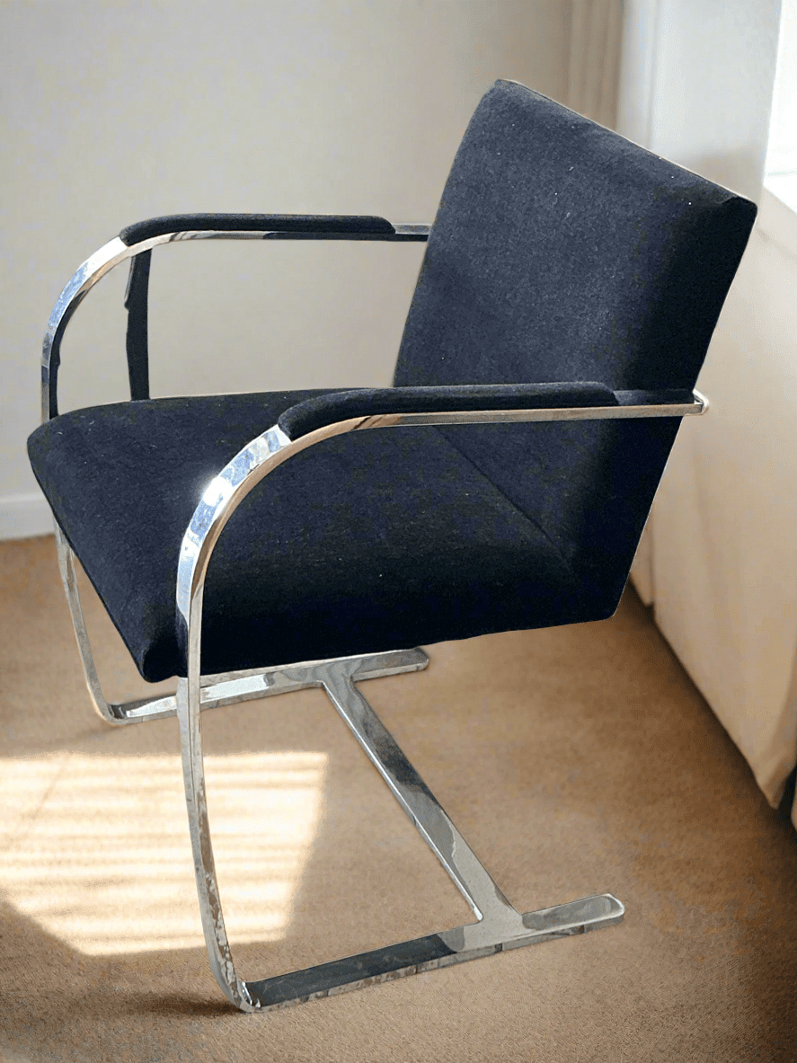 Brno Chair by Ludwig Mies Van Der Rohe Brno - Industry Vintage