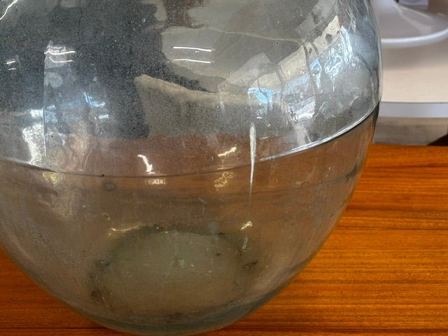 Carboy or Demijohn Aqua Blue Bottle Large - Industry Vintage