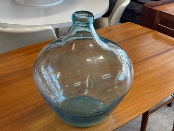 Carboy or Demijohn Aqua Blue Bottle Medium - Industry Vintage
