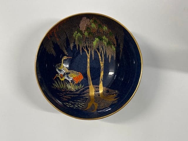 Carlton Ware 'New Stork' Table Bowl by Irene Pemberton - Industry Vintage