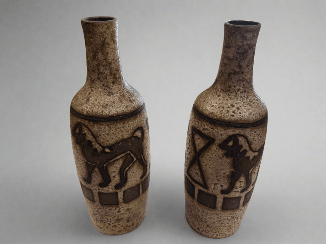 Ceramano Agina by Hans Welling, West Germany Vases - Industry Vintage