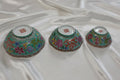 Chinese Eggshell Porcelain Bowl Set of 3 - Industry Vintage