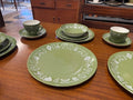 Crown Lynn Narvik Dinnerware Olive Green - Industry Vintage