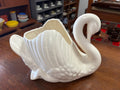 Crown Lynn Porcelain Large Swan White - Industry Vintage