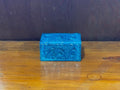 David Chevin Handcrafted Jewellery Box Blue - Industry Vintage