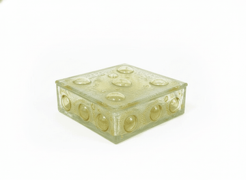 David Chevin Handcrafted Jewellery Box Yellow - Industry Vintage