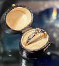 Diamond Gold and Platinum Solitaire Ring - Industry Vintage