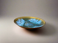Edward Star Vintage Enamel on Copper Dish Artwork Edward Star