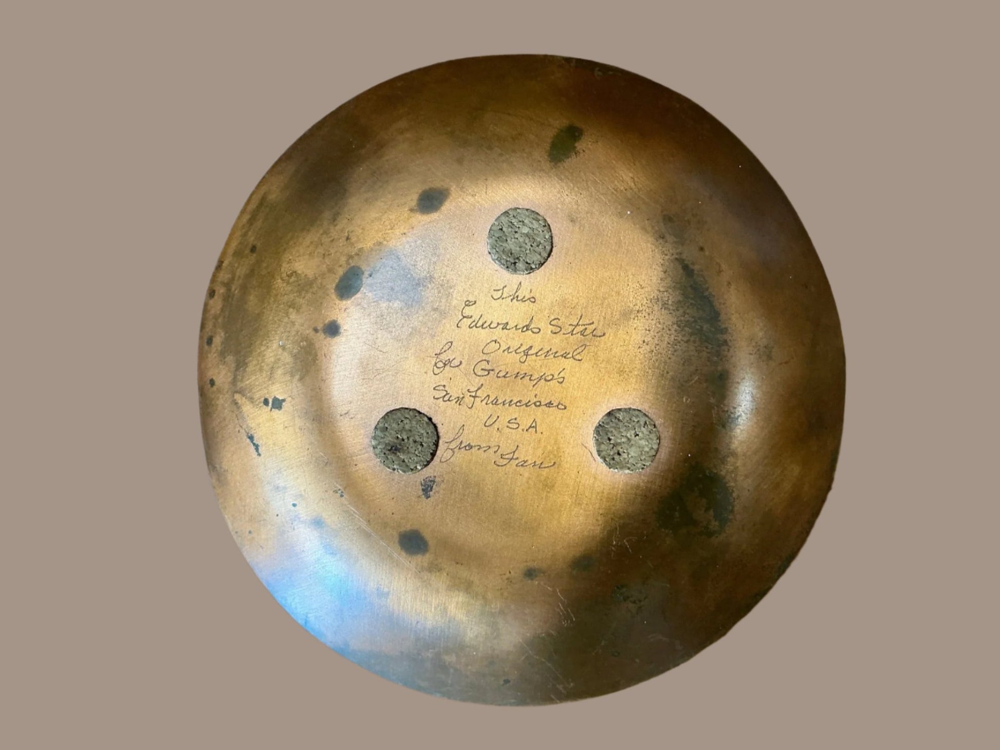 Edward’s Star Enamel For Gumps USA - Industry Vintage