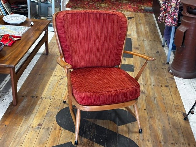Ercol Windsor Armchair circa 1960’s - Industry Vintage