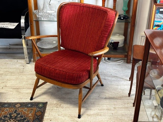 Ercol Windsor Armchair circa 1960’s - Industry Vintage