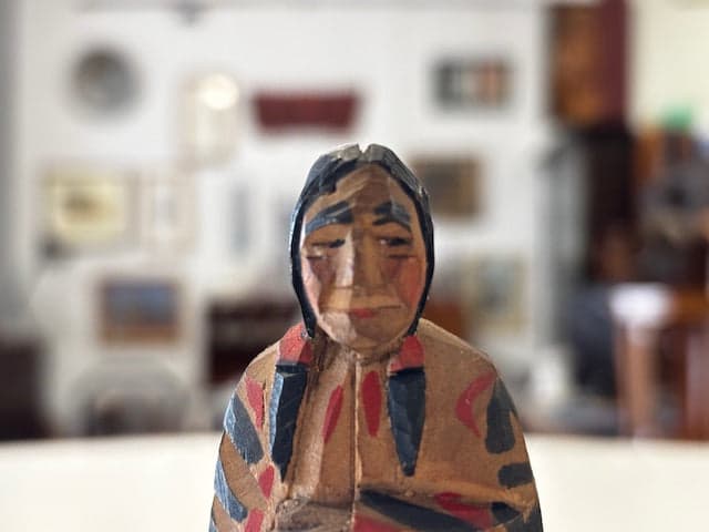 First Nations Carving 1950’s - Industry Vintage