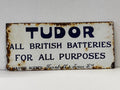 Genuine Porcelain Antique Enamel Sign Automobilia related. - Industry Vintage