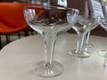 Hollow Stemmed Vintage Champagne Glasses Set of 6 - Industry Vintage