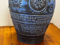 Large West German Pottery Floor Vase - Industry Vintage