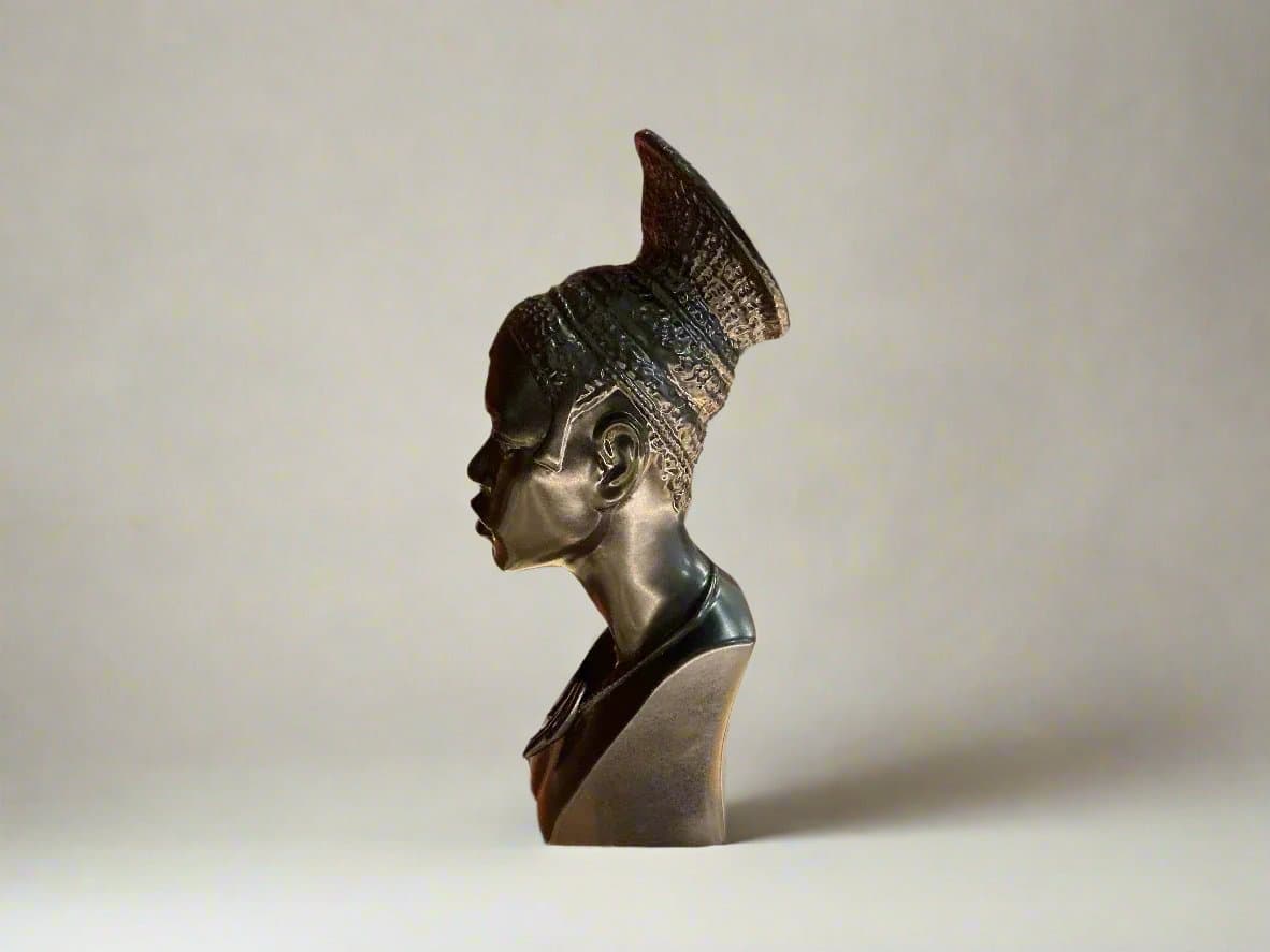 Lladro “Head of Congolese Woman” Sculpture - Industry Vintage