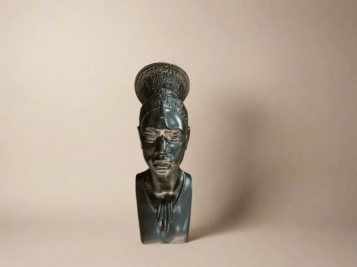 Lladro “Head of Congolese Woman” Sculpture - Industry Vintage