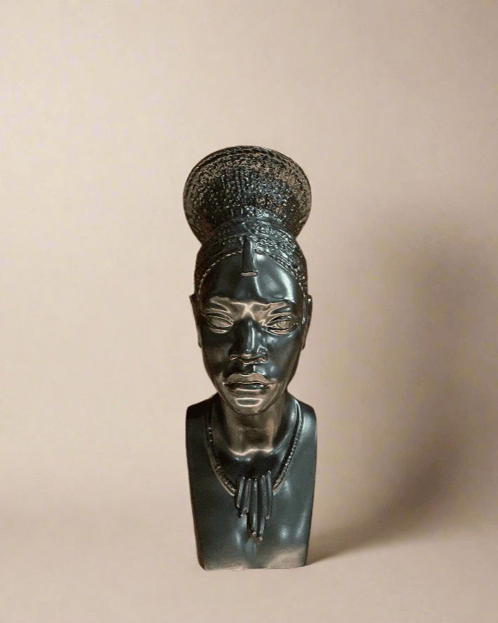 Lladro “Head of Congolese Woman” Sculpture - Industry Vintage