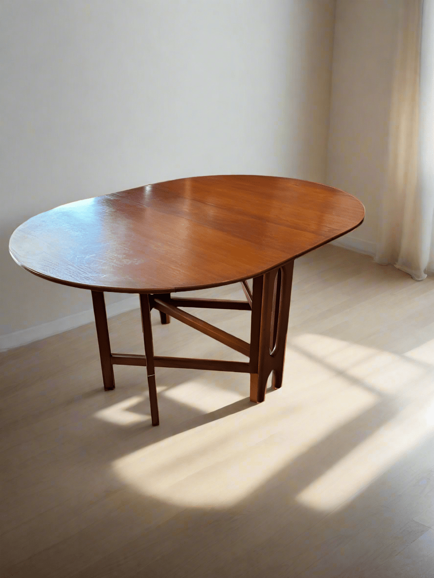 McIntosh Midcentury Drop Leaf Table - Industry Vintage