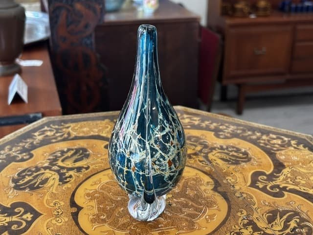 MDina Art Glass Vase by Michael Harris - Industry Vintage