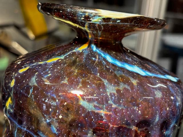 MDina Glass Vase by Michael Harris - Industry Vintage