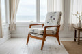 Mid Century Armchair By Fred Lowen Fler. - Industry Vintage