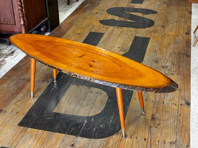 Mid Century Coffee Table Sleek and Elegant - Industry Vintage