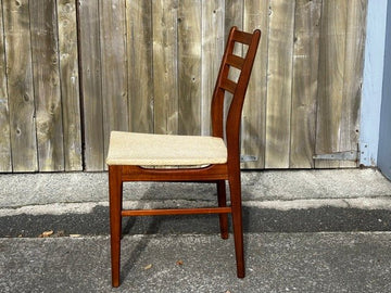 Mid Century Dining Chair with Original Upholstery - Industry Vintage