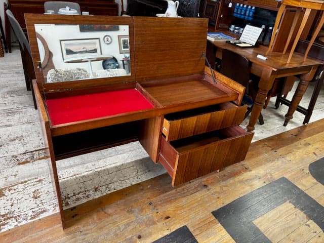 Mid Century Vintage Desk Dresser by Meredew - Industry Vintage