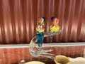 Murano Art Glass Parrots Multicoloured - Industry Vintage