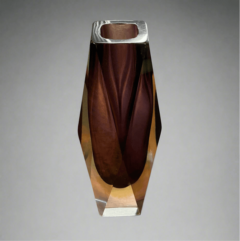 Murano Sommerso Vase by Flavio Poli - Industry Vintage
