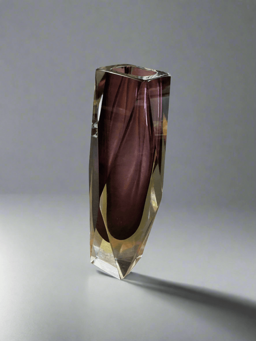 Murano Sommerso Vase by Flavio Poli - Industry Vintage