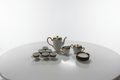 Okura Japan Royal Blue & Gold Set - Industry Vintage