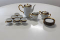 Okura Japan Royal Blue & Gold Set - Industry Vintage