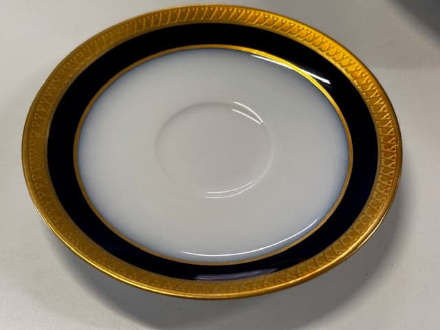 Okura Japan Royal Blue & Gold Set - Industry Vintage