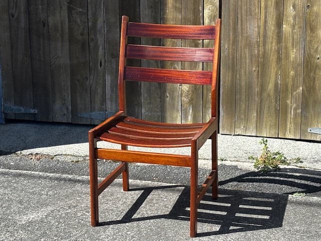Otto Larsen Dining Chairs Set of Four - Industry Vintage
