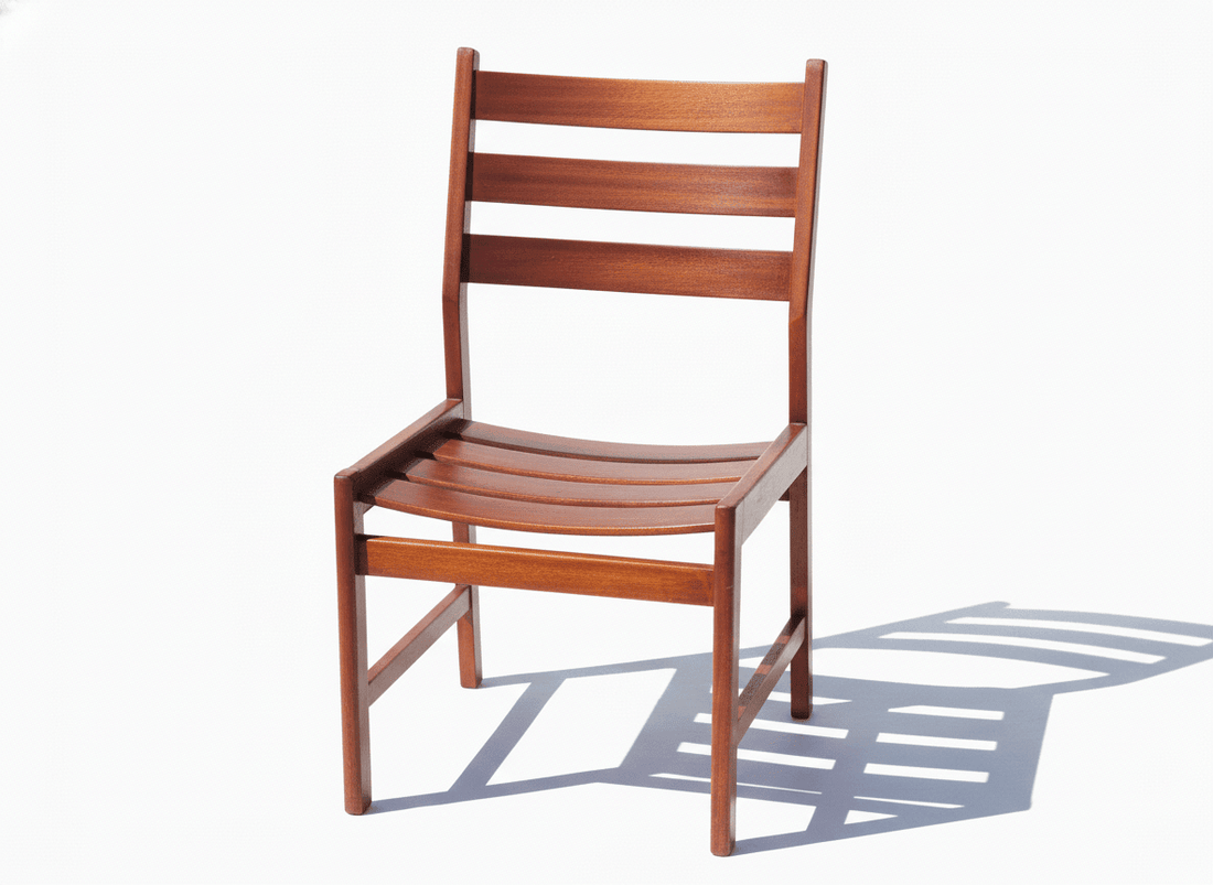 Otto Larsen Dining Chairs Set of Four - Industry Vintage
