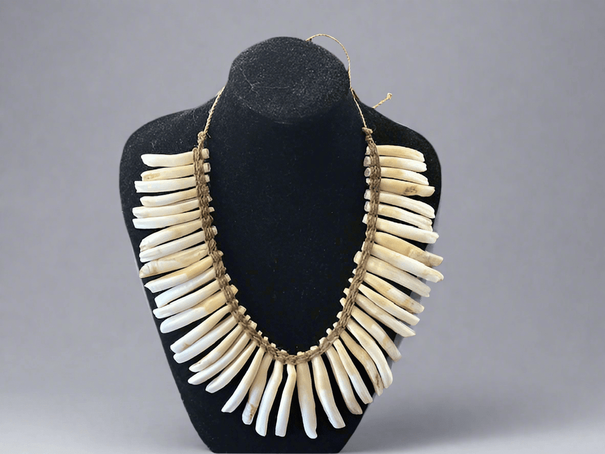 PNG Pig’s Tooth Necklace - Industry Vintage